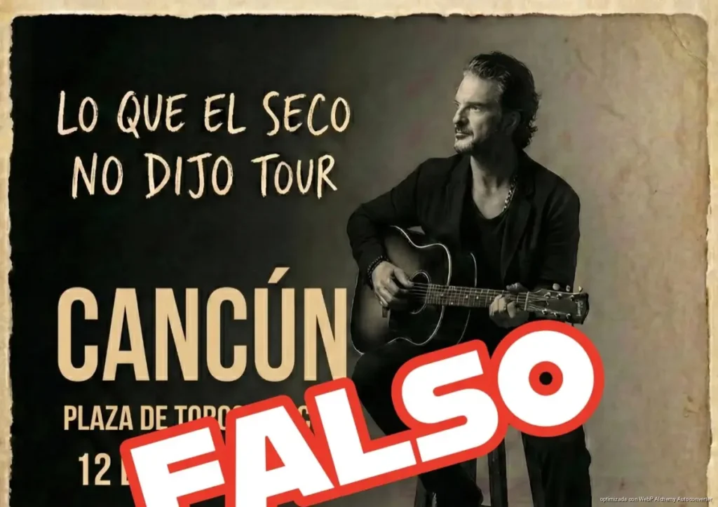 Desmiente Ayuntamiento autorización para concierto de Ricardo Arjona en Cancún