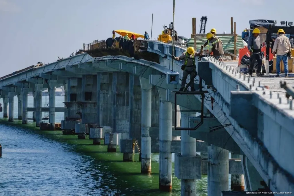 Detectan irregularidades por 494.8 millones de pesos en obras del Puente Nichupté de Cancún