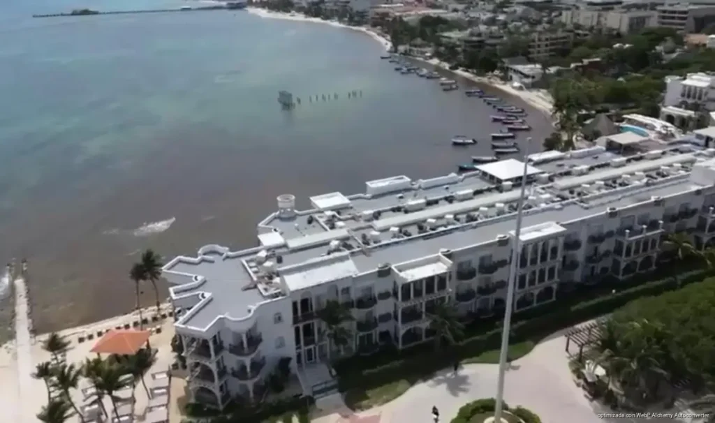 Instalarán 5 kilómetros de barreras contra sargazo en Playa del Carmen; ampliarán cobertura en 2026
