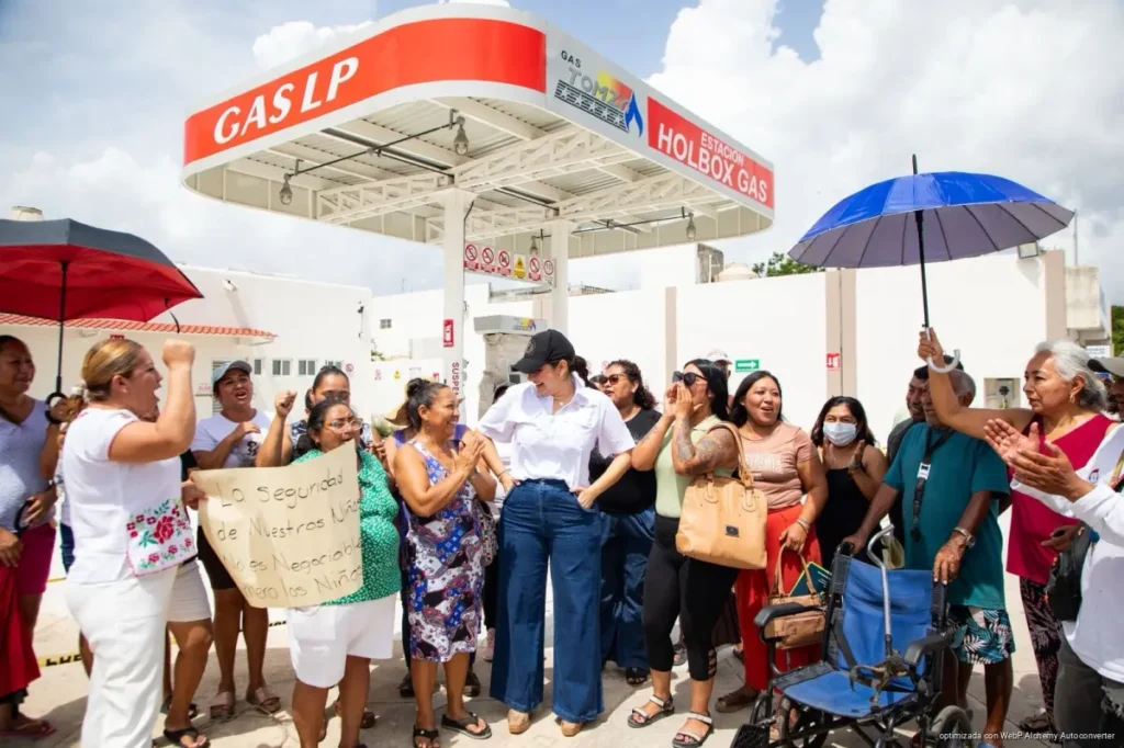 Justicia al pueblo de Villas del Sol con clausura definitiva de gasera: Estefanía Mercado