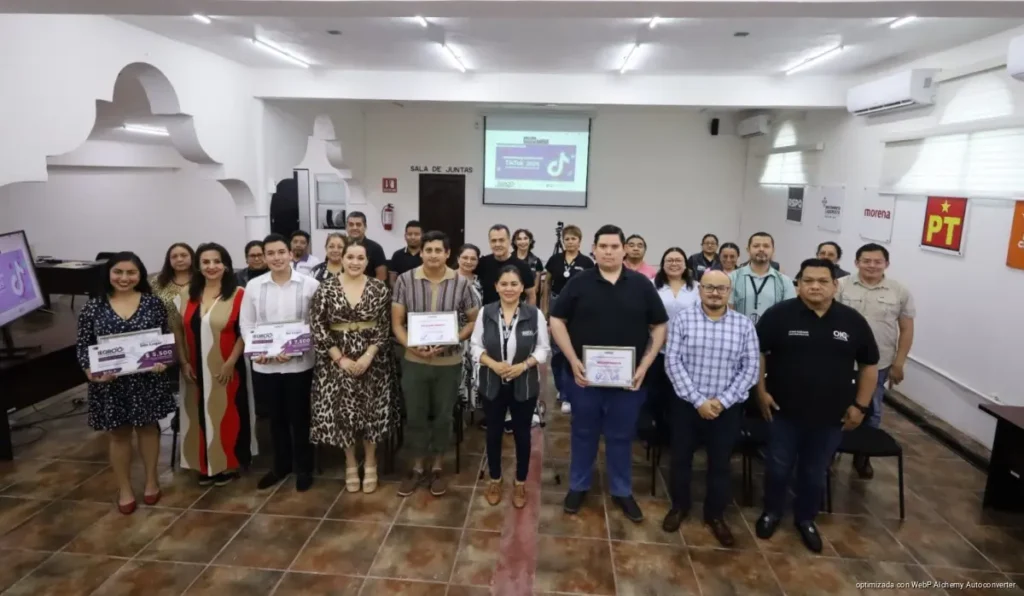 IEQROO premia la creatividad juvenil del Concurso de Tiktok 2025 “Exprésate con valor Challenge”