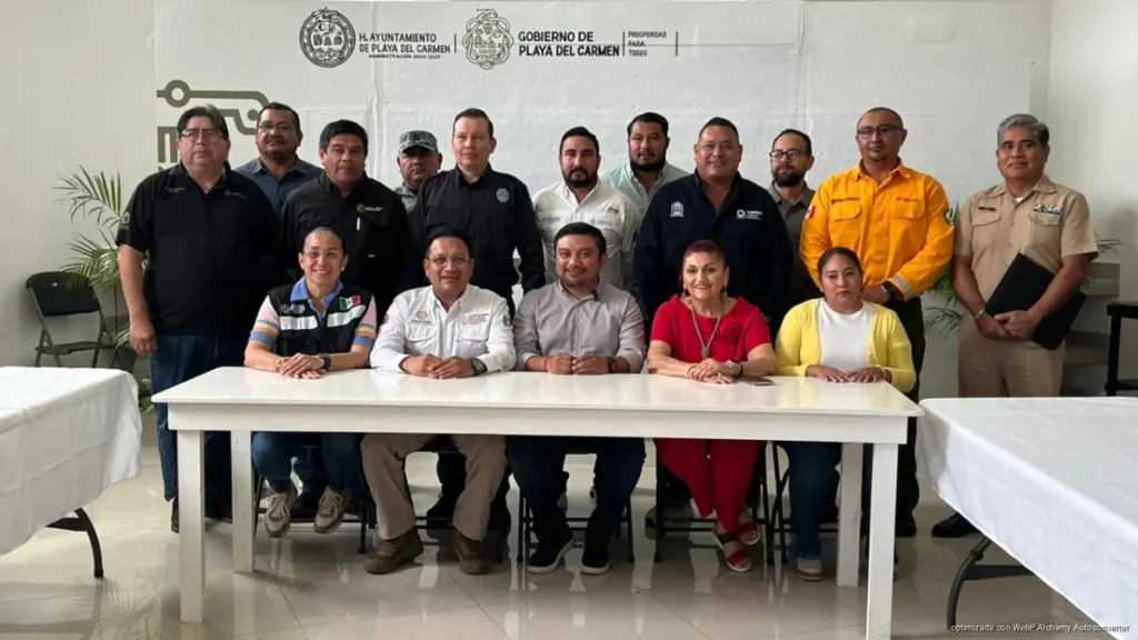 Instalan el Comité Operativo Especializado en Incendios Forestales 2026 en Playa del Carmen