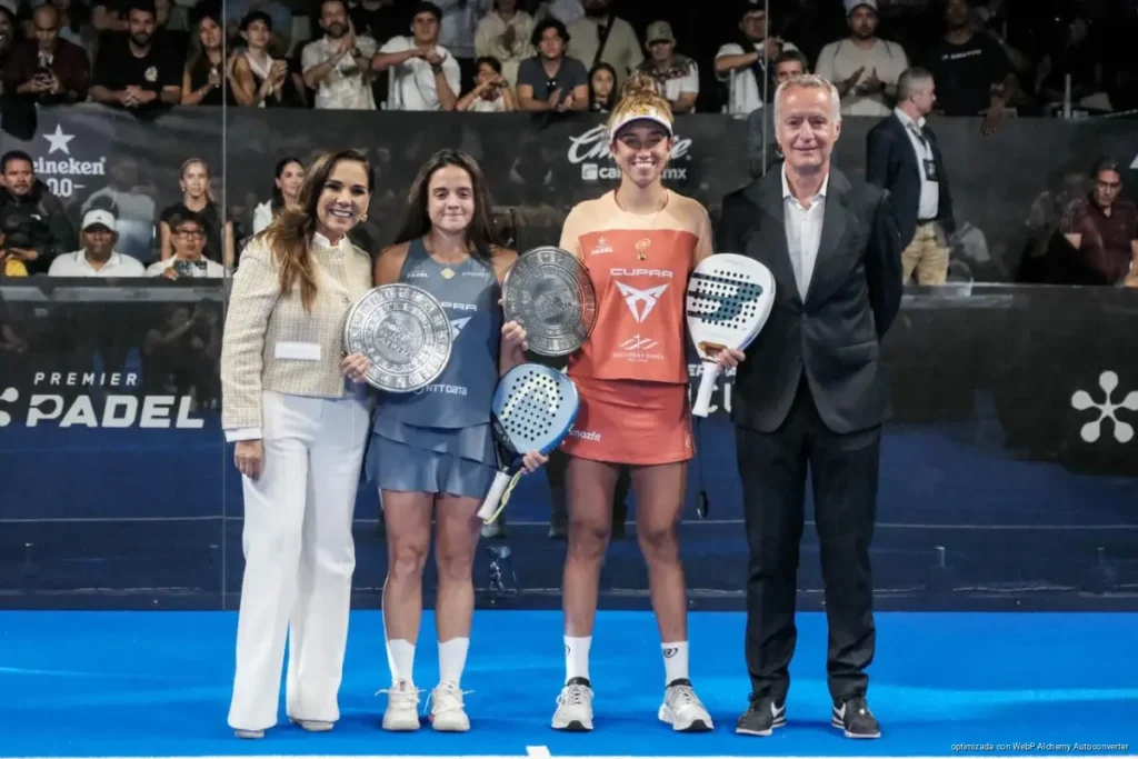 Quintana Roo se consolida como sede de eventos deportivos de talla mundial con éxito del Premier Padel Cancún P2: Mara Lezama