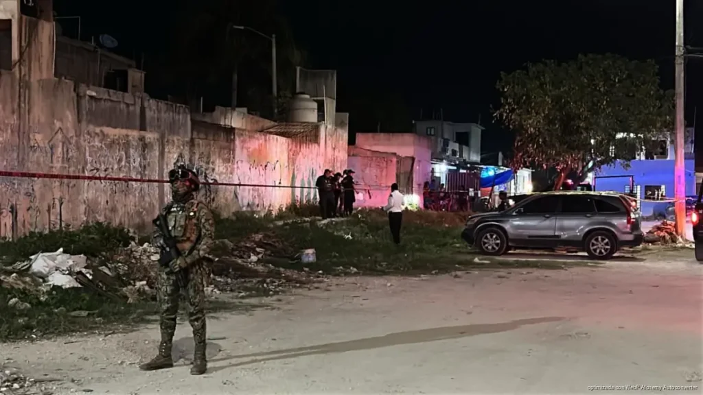 Ataque armado en Cancún deja un hombre sin vida; agresores huyeron en motocicleta