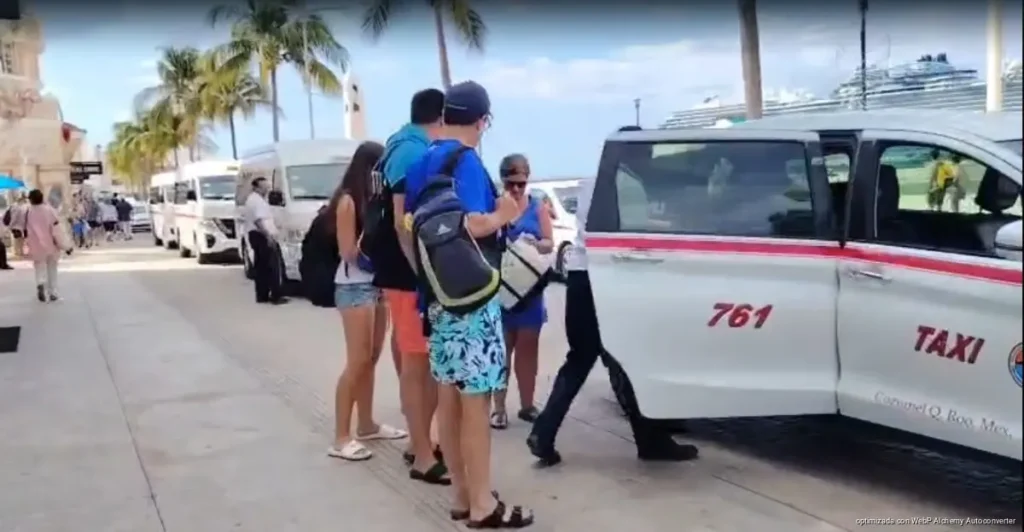 Taxistas de Cozumel prevén operar al 90% en Semana Santa por alta llegada de turistas