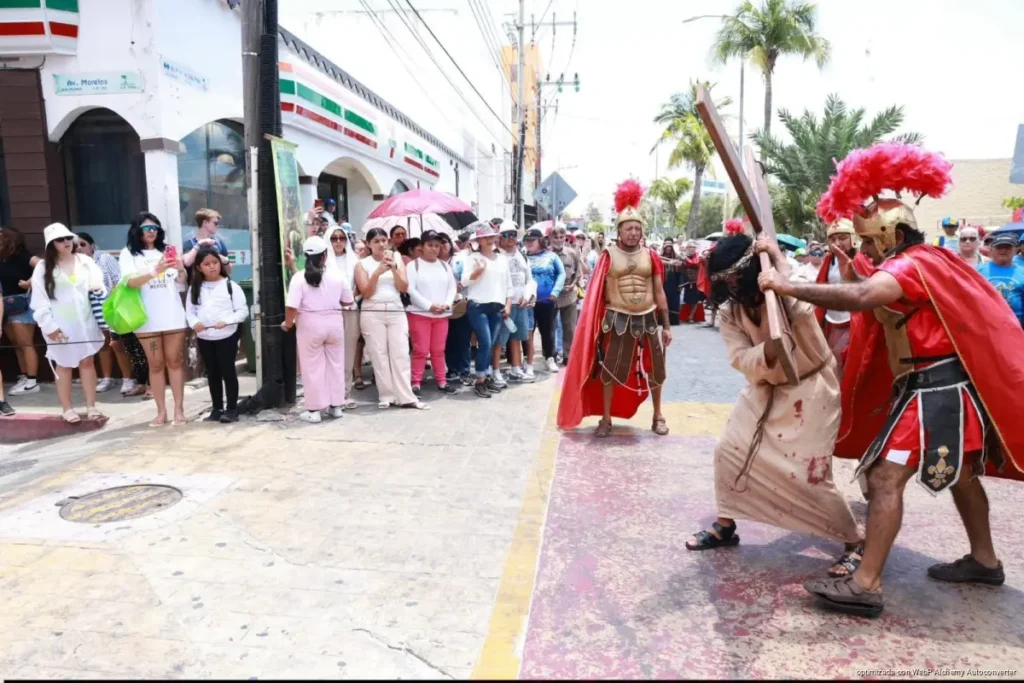 Isla Mujeres alista viacrucis viviente con más de 80 actores en escena