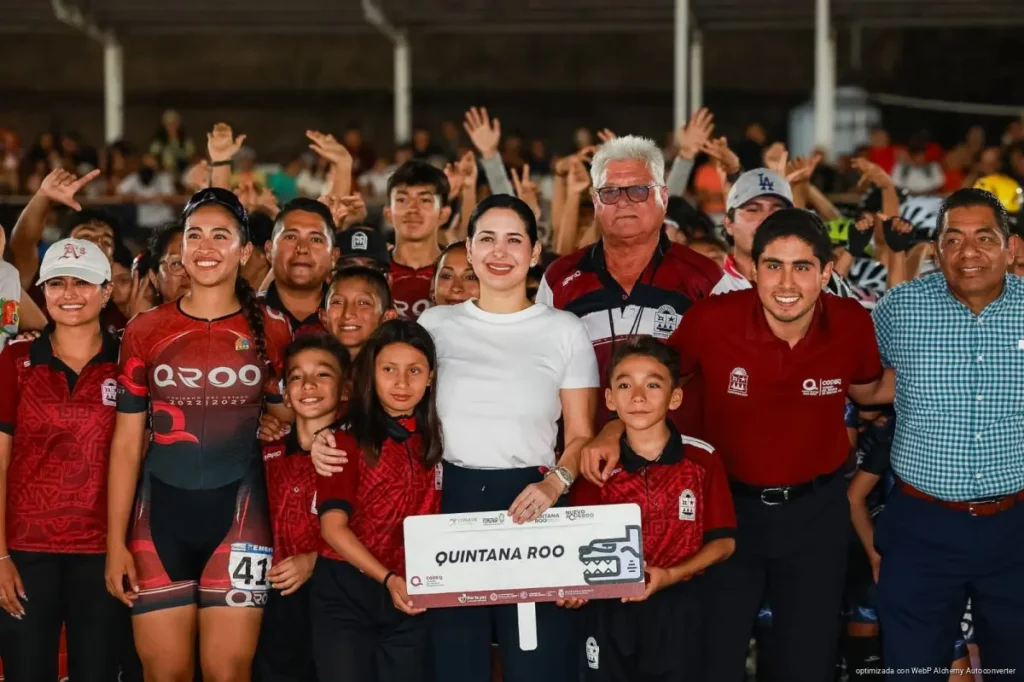 Estefanía Mercado inaugura el Campeonato Nacional Interasociaciones de Patinaje de Velocidad 2026
