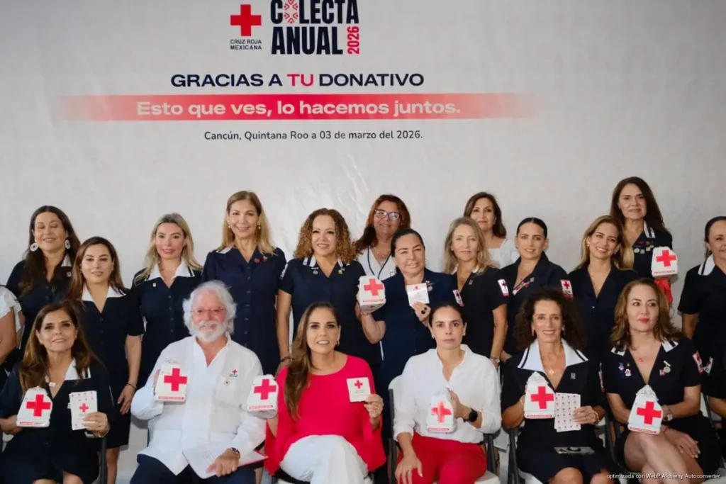 Arranca colecta 2026 de Cruz Roja en Cancún