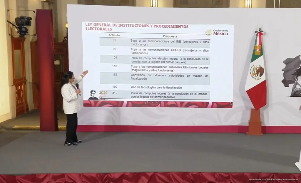 Reforma electoral propone modificar 12 artículos clave, adelanta Segob