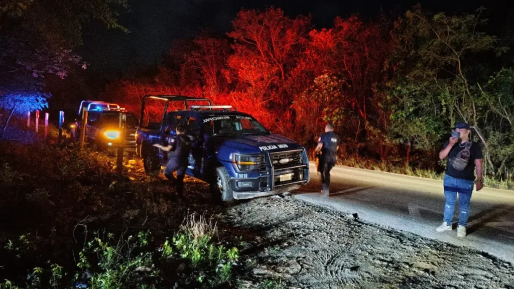 Abandonan restos de una persona cerca de “gas auto” en Cancún