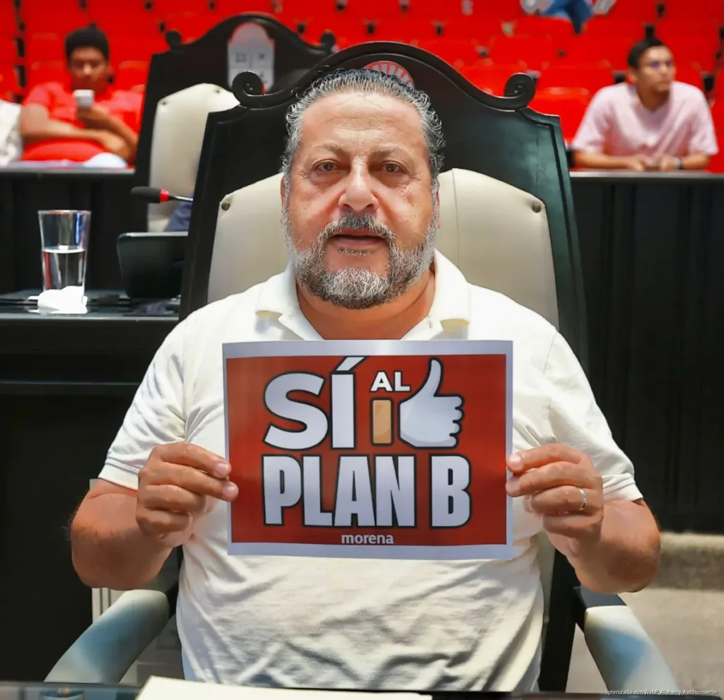 En Quintana Roo el Plan B de la presidenta Claudia Sheinbaum avanza con respaldo legislativo: Jorge Sanén