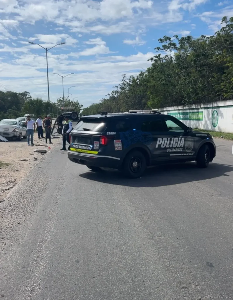 Motociclista resulta lesionado tras chocar contra taxi en Real Ibiza