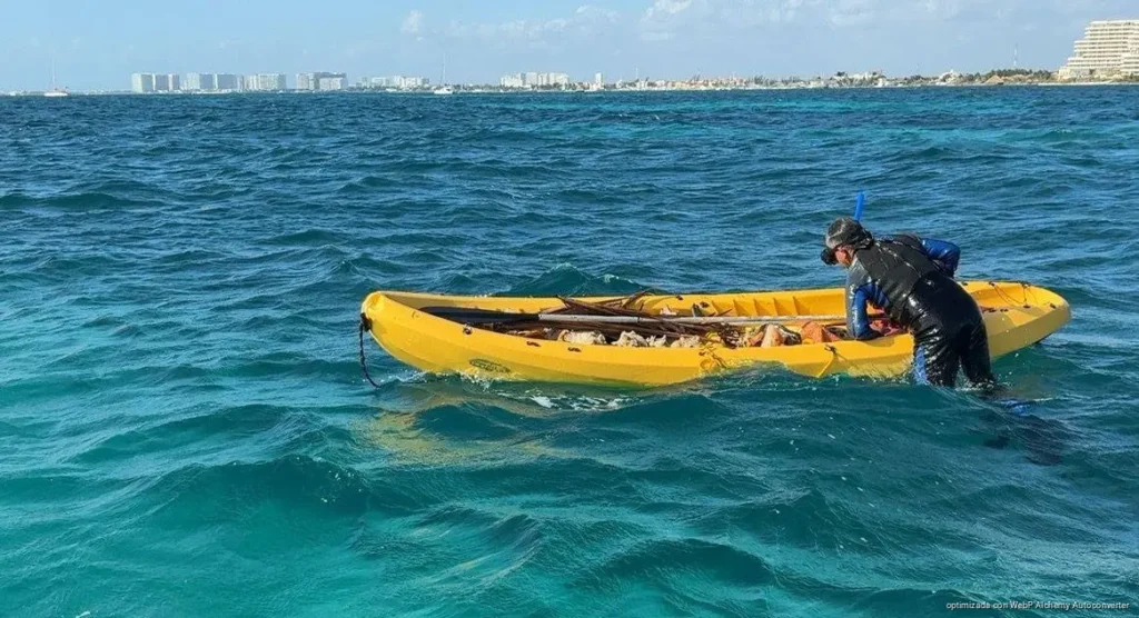 Aseguran embarcación por pesca ilegal en Yum Balam