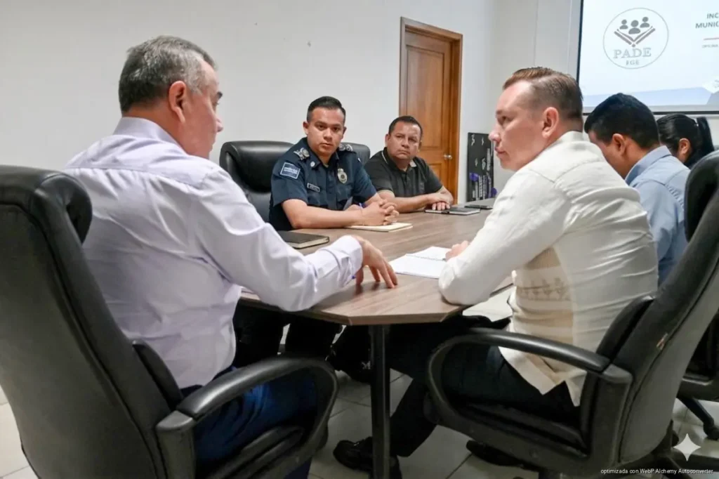 Gobierno de Playa del Carmen fortalece acciones de prevención en materia de seguridad con la Fiscalía General del Estado