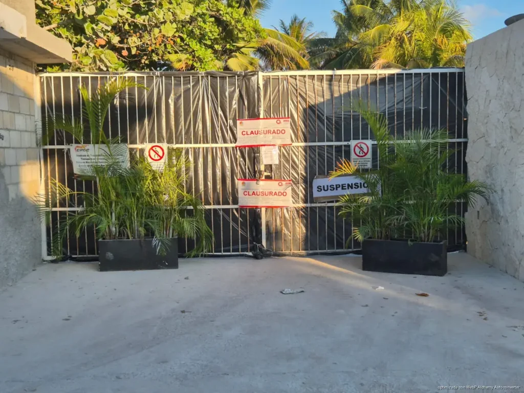 LE CAEN CON TODO A THE FIVES: Clausura la PPA el predio en Xcalacoco por vertido al mar