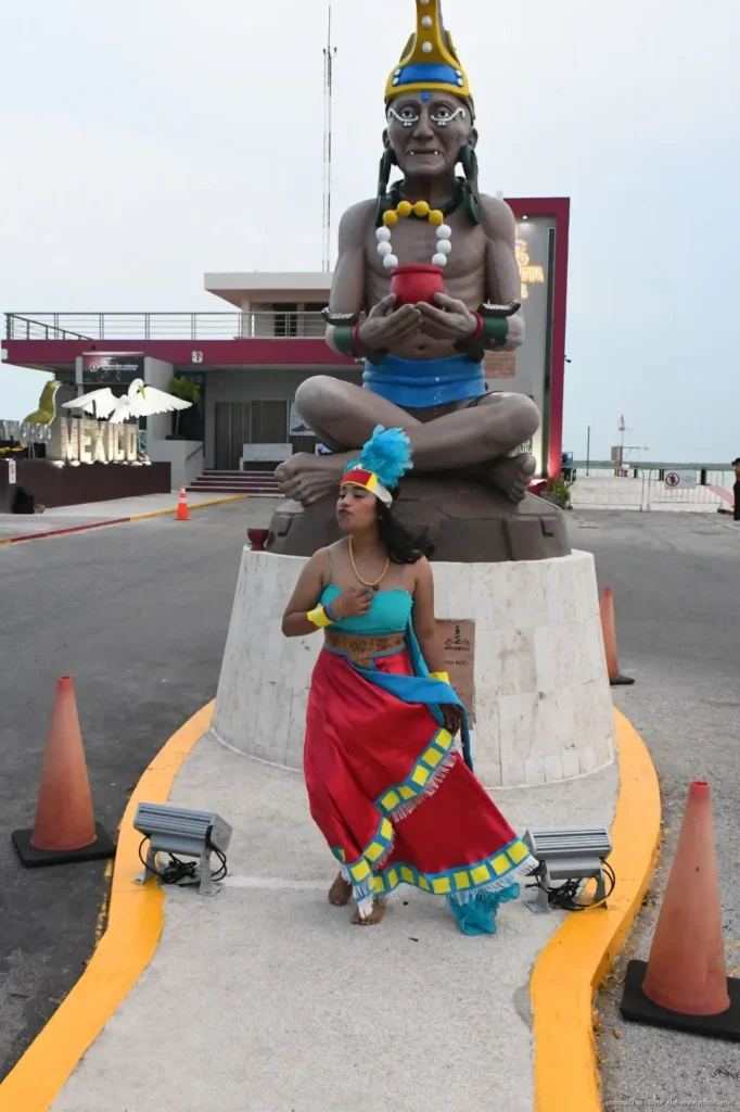 Impulsan en Chetumal ruta turística “El Renacer de los Dioses Mayas” durante el 128 aniversario de la ciudad.
