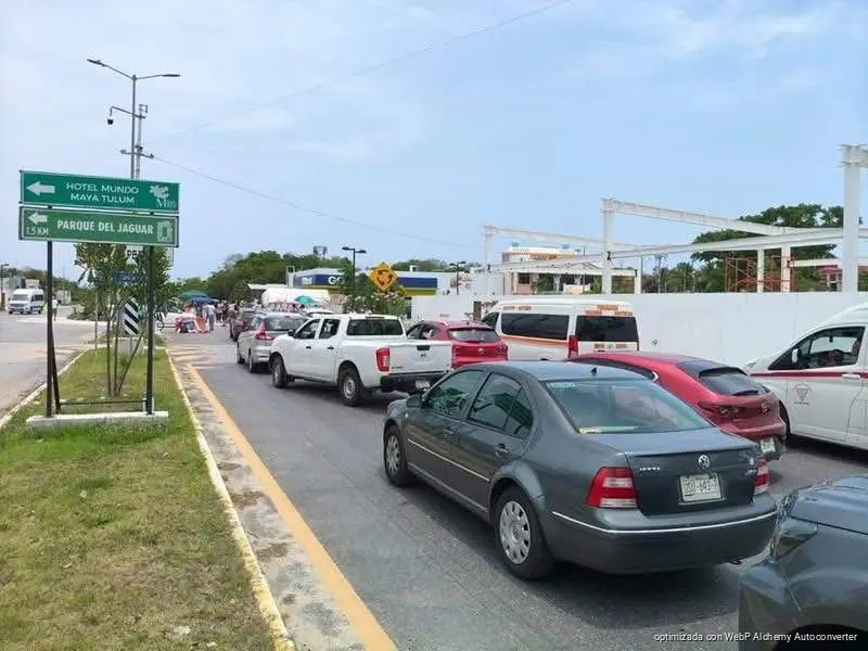 Protesta contra Parque del Jaguar desata caos vial En la carretera 307