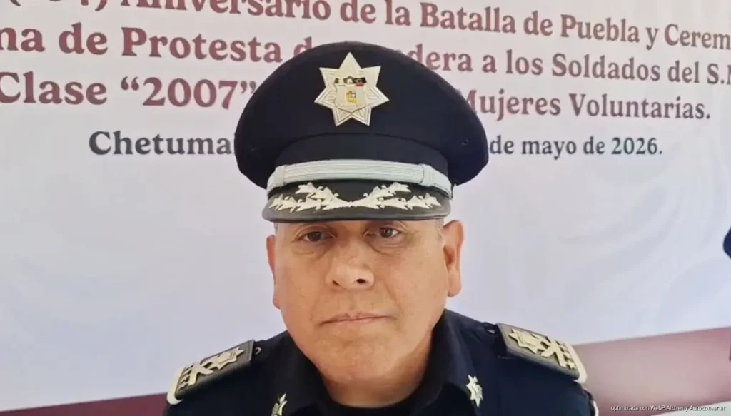 “Hoy están seguros”: Minimiza Secretario de Seguridad datos del INEGI sobre percepción ciudadana en Cancún y Chetumal