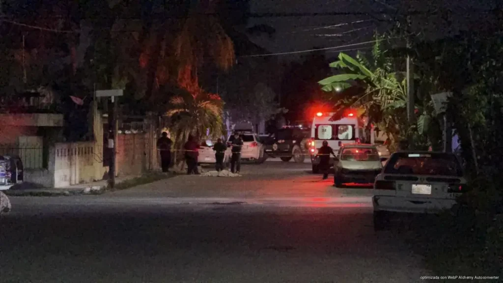Ataque armado en la Supermanzana 219 deja dos hombres muertos y un menor herido