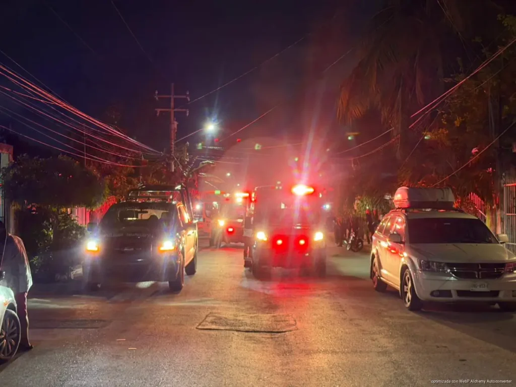 Ataque armado en la Supermanzana 219 deja dos hombres muertos y un menor herido