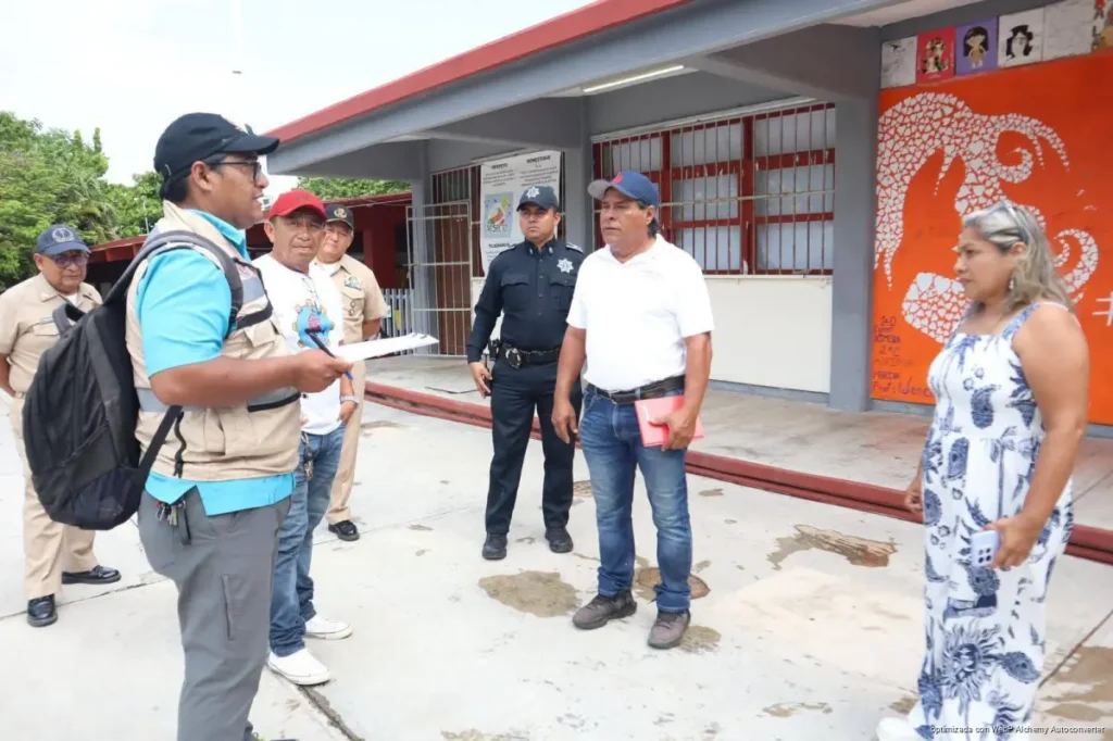 Inicia verificación de refugios anticiclónicos en Isla Mujeres Inicia verificación de refugios anticiclónicos en Isla Mujeres