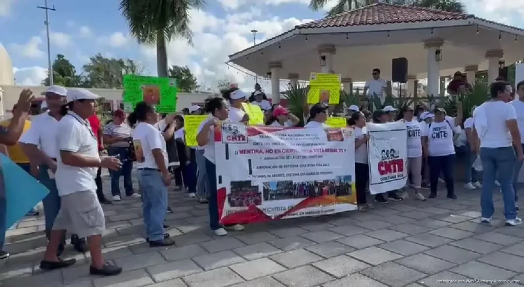 CNTE Quintana Roo definirá acciones para sumarse al paro nacional del 1 de junio CNTE Quintana Roo definirá acciones para sumarse al paro nacional del 1 de junio