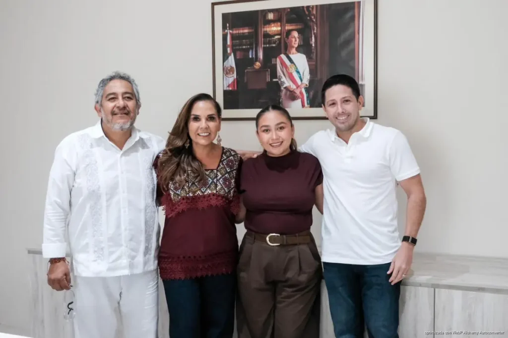 En reunión con la gobernadora Mara Lezama, Renán Sánchez Tajonar refrenda la unidad y el apoyo del Verde en la transformación de Quintana Roo En reunión con la gobernadora Mara Lezama, Renán Sánchez Tajonar refrenda la unidad y el apoyo del Verde en la transformación de Quintana Roo