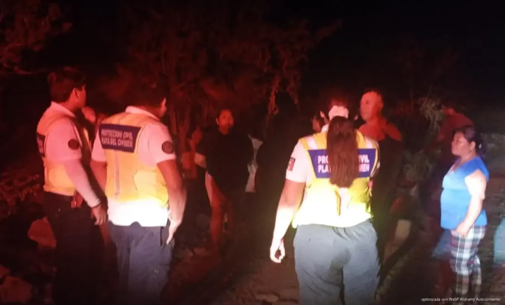 Encuentran con vida a adulta mayor extraviada tras operativo en zona selvática de Playa del Carmen