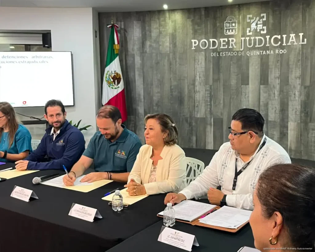 Participa SABGOB en conversatorio entre jueces y fiscales en materia de tortura