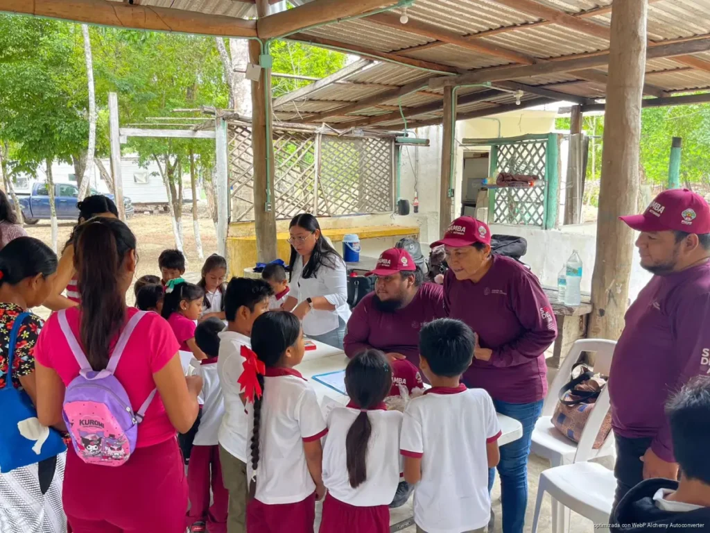 Gobierno de Estefanía Mercado fortalece el bienestar social en comunidades rurales de Playa del Carmen