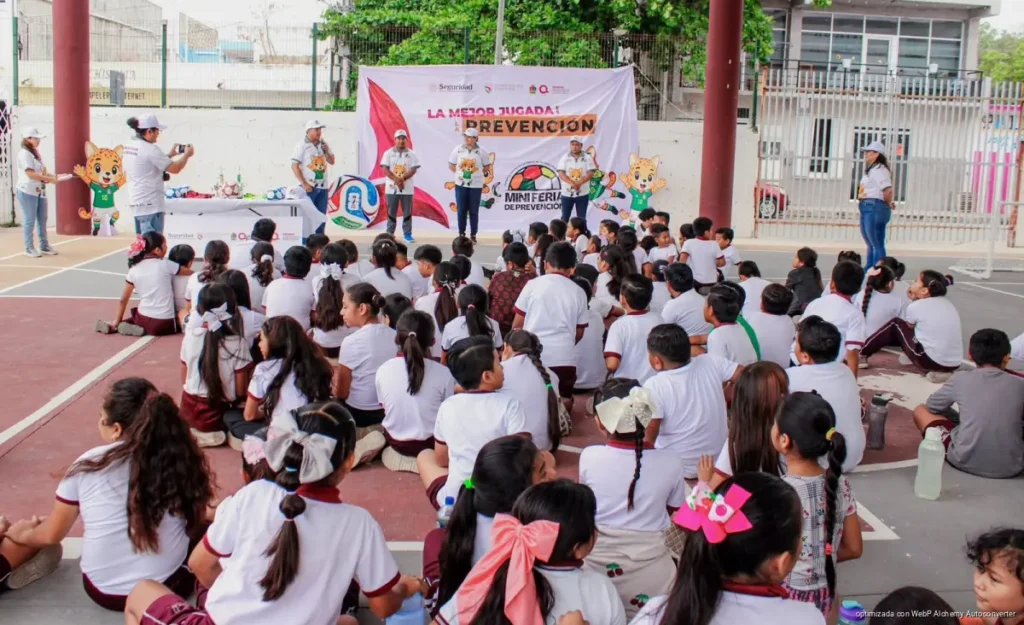 Inicia en Tulum la Mini Feria de la Prevención, Juegos y Valores del SESESC