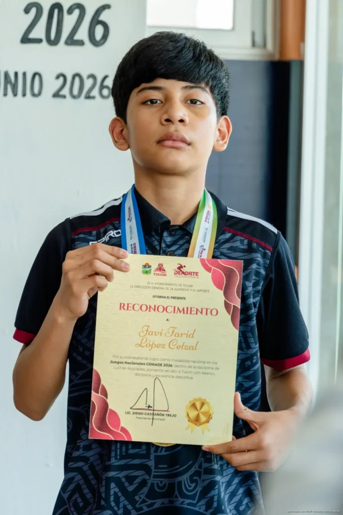Tulum celebra a sus campeones; deportistas logran histórico medallero de 21 preseas