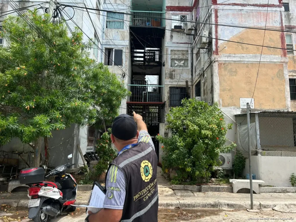 Exhortan a desalojar temporalmente edificios afectados en el fraccionamiento Corales