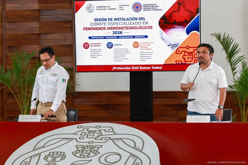 Gobierno de Estefanía Mercado instala Comité Especializado en Fenómenos Hidrometeorológicos 2026 y refuerza vigilancia climática