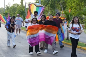 Comunidad LGBTQ+ visibiliza sus derechos en José María Morelos durante el Mes del Orgullo Comunidad LGBTQ+ visibiliza sus derechos en José María Morelos durante el Mes del Orgullo