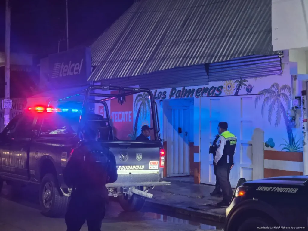 Ataque contra bar en Playa del Carmen moviliza a corporaciones de seguridad