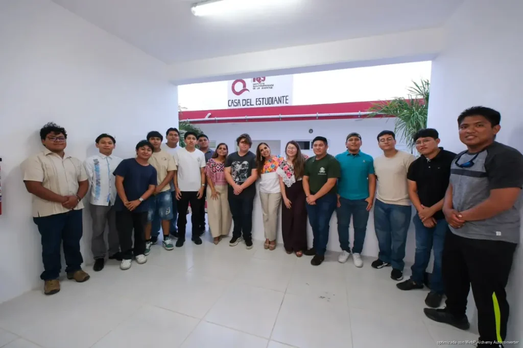 Rehabilitan Casa del Estudiante en Chetumal con inversión de 24.5 millones para ampliar atención a juventudes