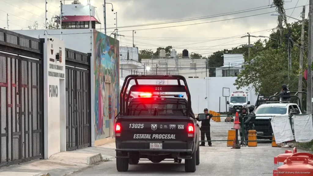 Revisan penal de Cancún en operativo conjunto de los tres niveles de gobierno