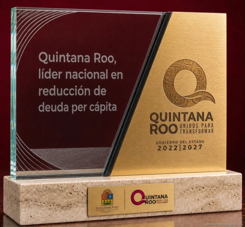 Quintana Roo reduce deuda por habitante y libera más recursos para obras y servicios