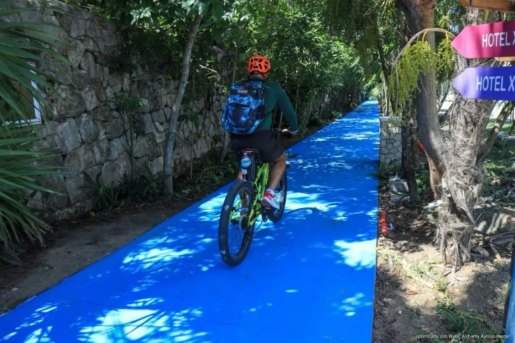 Planean conectar ciclovía de Quinta Avenida hasta Xcalacoco Planean conectar ciclovía de Quinta Avenida hasta Xcalacoco