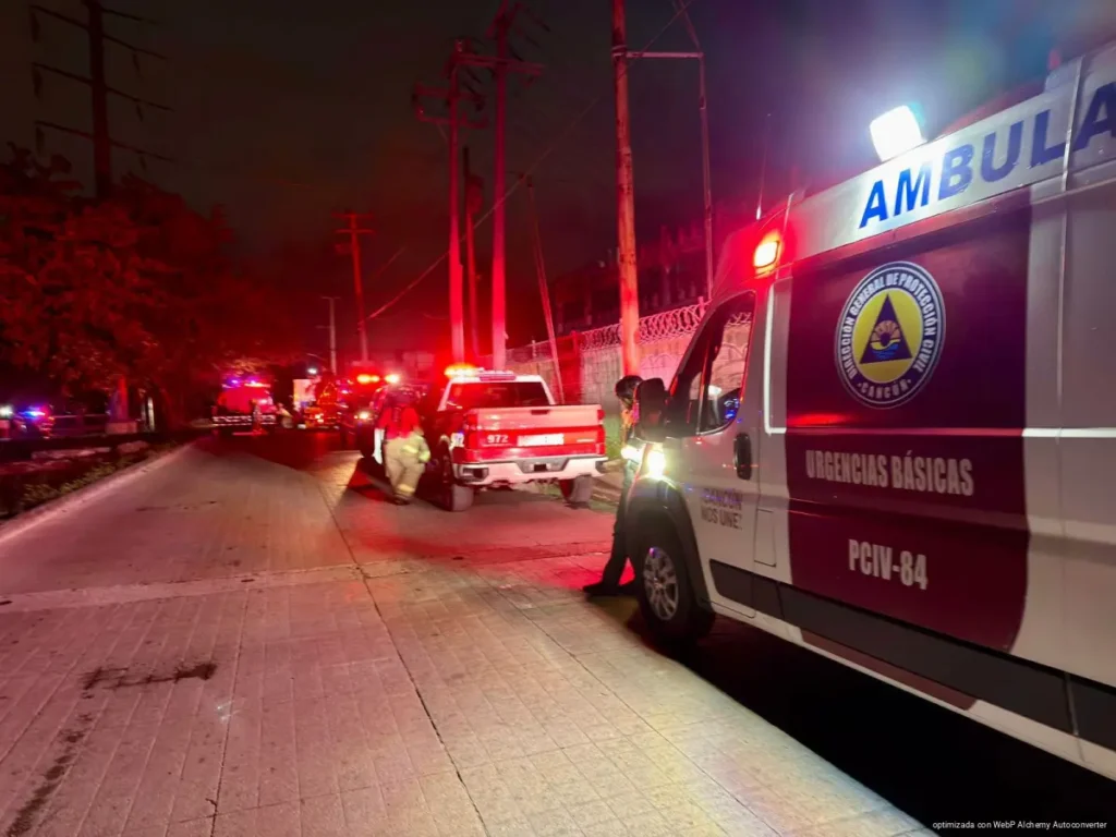 Incendio en subestación de CFE deja sin luz a miles en Cancún; servicio ya fue restablecido