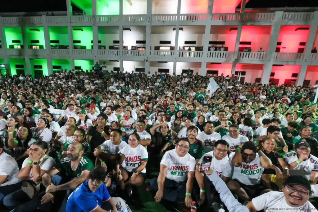 Fut-Fest reúne a familias en Chetumal y convierte el partido México-Corea en una celebración colectiva