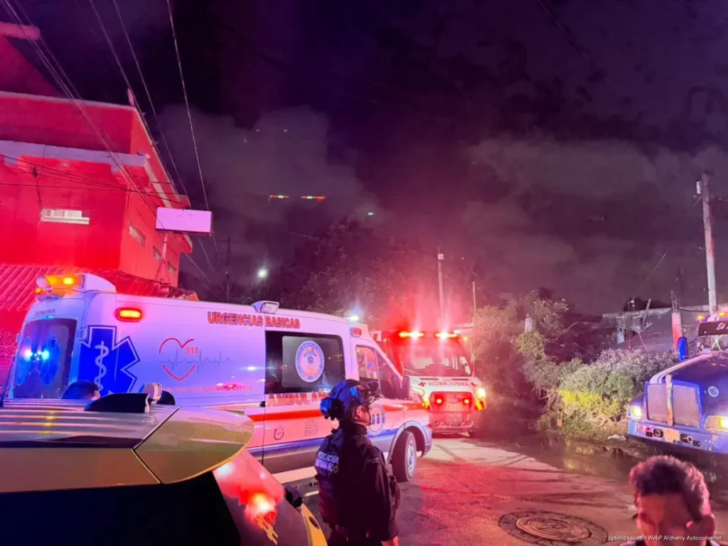 Deja explosión seis lesionados en vivienda de Cancún