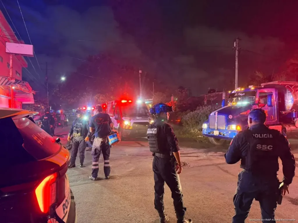 Deja explosión seis lesionados en vivienda de Cancún
