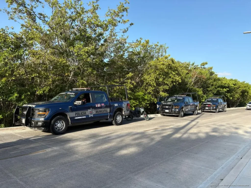 Balean a motociclista durante presunto intento de asalto en Cancún