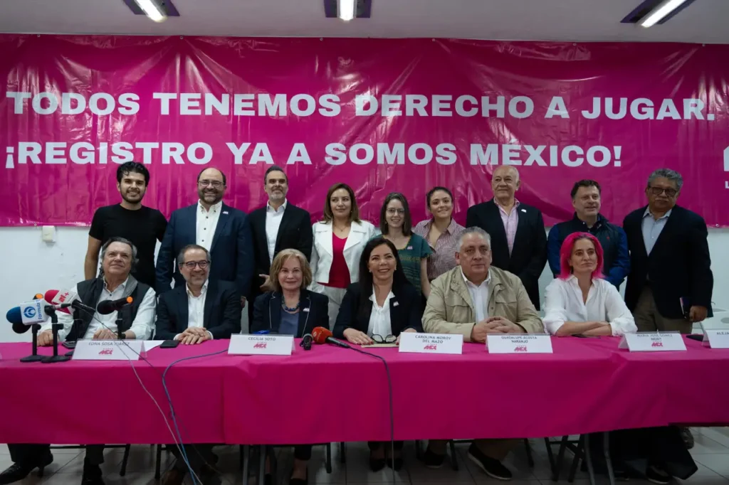 Marea rosa y aliados de AMLO logran registro mientras otros quedan fuera en el INE