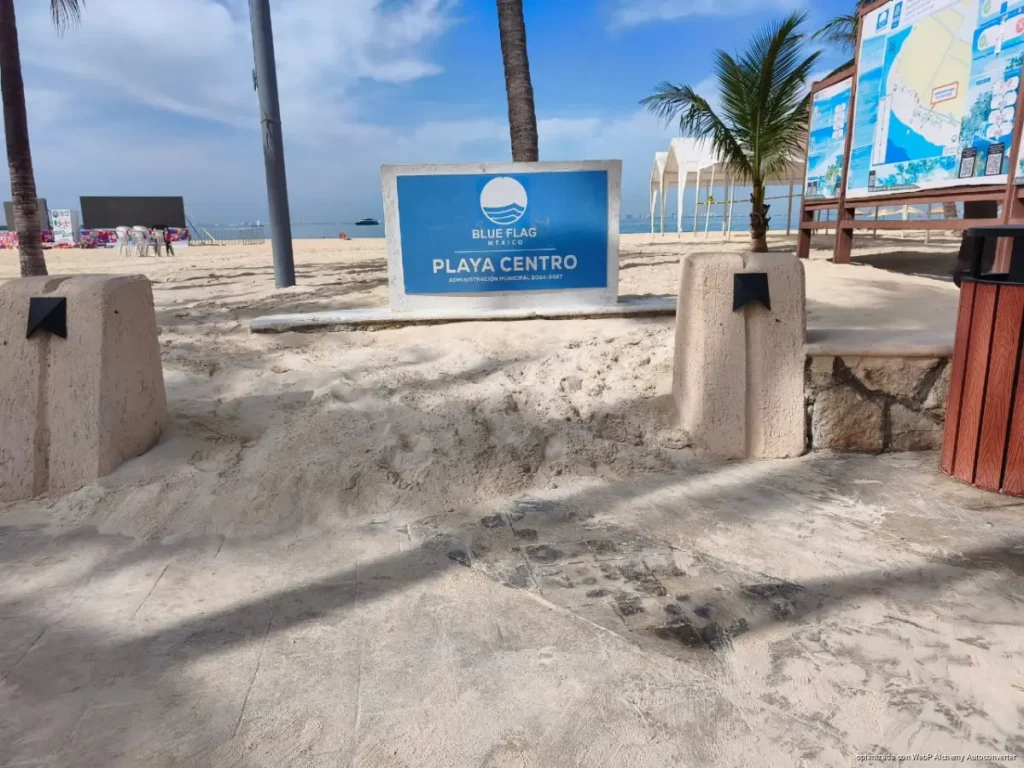 Revalidan Playa Centro y Playa Norte distintivo Blue Flag en Isla Mujeres Revalidan Playa Centro y Playa Norte distintivo Blue Flag en Isla Mujeres