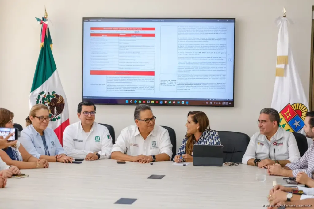 Quintana Roo avanza en los nuevos proyectos de salud con IMSS; hospitales, unidad especializada y centros infantiles
