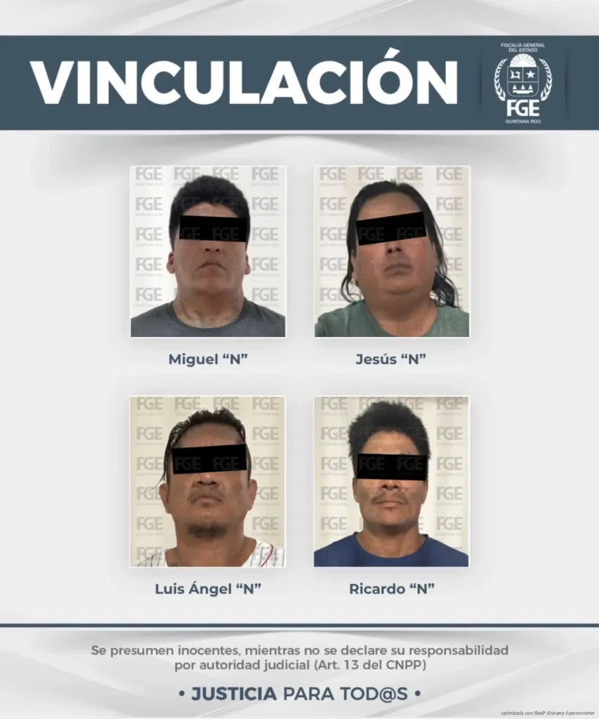Vinculan a proceso a “El Kilo” y su banda: los señalan de atemorizar comercios en Playa del Carmen Vinculan a proceso a “El Kilo” y su banda: los señalan de atemorizar comercios en Playa del Carmen