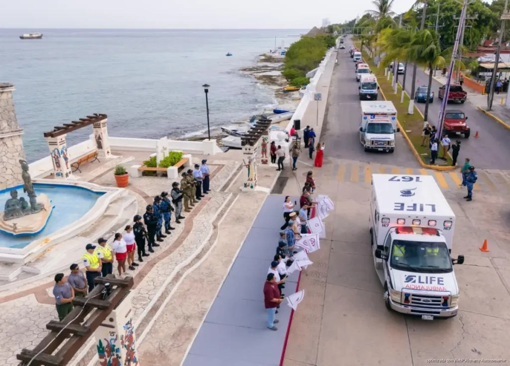 Despliegan a 129 elementos para el operativo vacacional en Cozumel